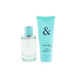 Tiffany & Co. Tiffany & Love For Her Coffret: Eau De Parfum 50ml/1.6oz + Perfumed Body Lotion 100ml/3.3oz 2pcs