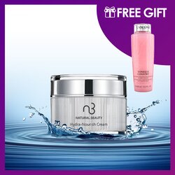 Natural Beauty Увлажняющий Питательный Крем 30г (Бесплатно: Lancome Tonique Confort Тоник 400мл) 2pcs