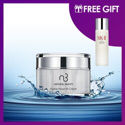 Natural Beauty Hydra-Nourish Cream 30g (Free: SKII Facial Treatment Essence 75ml) 2pcs