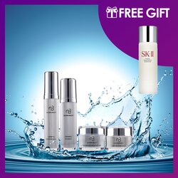 Natural Beauty Hydrating Collection 4pcs Set (Free: SKII Facial Treatment Essence 230ml) 5pcs