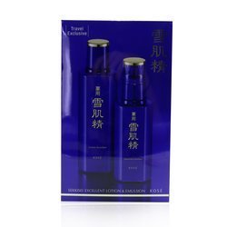 Kose Sekkisei Excellent Lotion & Emulsion Set: Lotion Excellent 200ml + Emulsion Excellent 140ml 2pcs