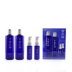 Kose Medicated Sekkisei Лосьон Дуо Набор: 2x Medicated Sekkisei 360мл + 2x Sekkisei Эмульсия 20мл 4pcs