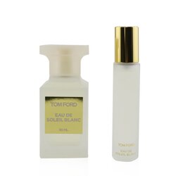 Tom Ford Private Blend Eau De Soleil Blanc Coffret: Eau De Toilette Spray 50ml/1.7oz + Eau De Toilette Spray Travel Spray 10ml/0.34oz 2pcs
