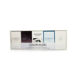 卡文克萊 微型香水套裝: Eternity 香水 5ml + Euphoria 香水 4ml + Ck Women 香水 5ml + Eternity Air 香水 5ml + Ck One 香水 10ml 5pcs