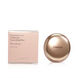 Laneige Layering Cover Cushion & Concealing Base - No. 13 Ivory 16.5g/0.55oz