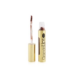 GrandeLash GrandeLIPS Plumping Liquid Lipstick (Metallic Semi Matte) - # Amaretto Pout 4g/0.14oz