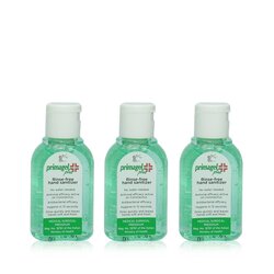 PrimaGel Plus Rinse-Free Hand Sanitizer Trio Pack 3x50ml/1.7oz