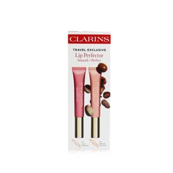 Clarins Natural Lip Perfector Duo (2x Lip Perfector) - 01 & 02 2x12ml/0.35oz