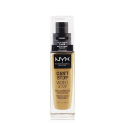 NYX Can't Stop Won't Stop Full Coverage Foundation - # Caramel 30ml/1oz