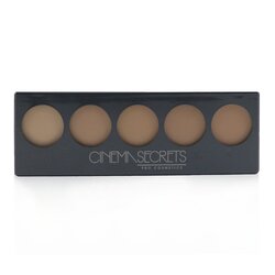 Cinema Secrets Ultimate Foundation 5 In 1 Pro Palette - # 500A Series (Light To Medium Pink Beige Undertones) 12.5g/0.44oz