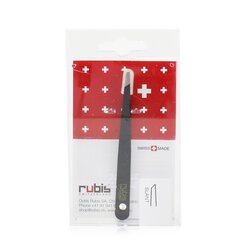 Rubis Tweezers Classic Swarovski - # Black With Diamond Swarovski Gem -