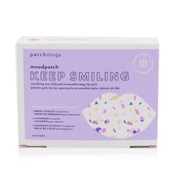 Patchology Moodpatch - Keep Smiling Soothing Tea-Infused Aromatherapy Lip Gels (Sweet Violet+Lavender+Coconut Extract) 5pcs