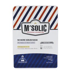 SNP M'Solic No More Sebum Mask - Skin Balance & Sebum Control (For Oily Skin Type) (Exp. Date 11/2020) 5x23g/0.81oz