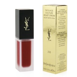 Yves Saint Laurent Tatouage Couture Velvet Mancha Crema Mate Aterciopalada - # 206 Club Bordeaux 6ml/0.2oz