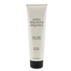 John Masters Organics Маска для Нормальных Волос с Розой и Абрикосом 258ml/8.75oz