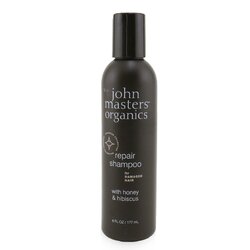John Masters Organics Repair Shampoo For Damaged Hair with Honey & Hibiscus 177ml/6oz