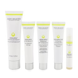 Juice Beauty Set Brightening Solutions: Kit de Recuperación de 30 Días Para Corregir e Iluminar el Tono de la Piel Desigual 5pcs