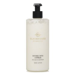 Glasshouse Лосьон для Тела - Diving Into Cyprus (Sea Salt & Saffron) 400ml/13.53oz