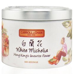 The Candle Company (Carroll & Chan) 100% Beeswax Tin Candle - White Michelia (8x6) cm