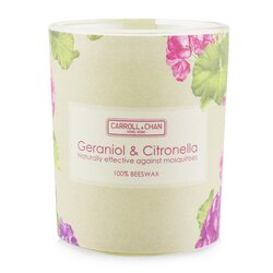 The Candle Company (Carroll & Chan) 100% Beeswax Votive Candle - Geraniol & Citronella 65g/2.3oz