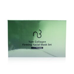ナチュラル ビューティ Yam Collagen Firming Facial Mask Set - Anti-Wrinkle 10applications