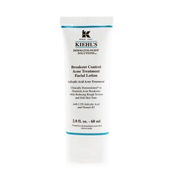 Kiehl's Dermatologist Solutions Breakout Control Acne Treatment Facial Lotion (Exp. 10/2020) 60ml/2oz