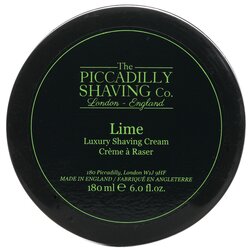 The Piccadilly Shaving Co. Lime Crema de Afeitar Lujosa 180g/6oz