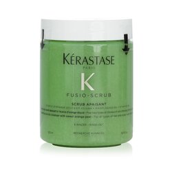 ケラスターゼ Fusio-Scrub Scrub Apaisant Soothing Scrub Cleanser with Sweet Orange Peel (For All Types of Hair and Scalp, Even Sensitive) 500ml/16.9oz
