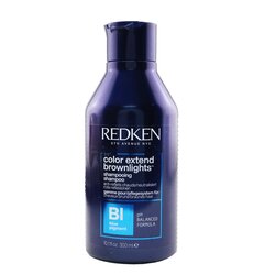 Redken Color Extend Brownlights Blue Toning Shampoo (Anti-Brass For Natural and Highlighted Brunettes) 300ml/10.1oz