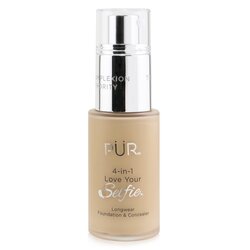 PUR (PurMinerals) 4 in 1 Love Your Selfie Longwear Foundation & Concealer - #MN3 Buff (Light Medium Skin With Neutral Undertones) 30ml/1oz