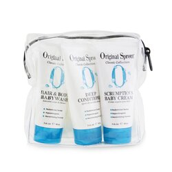 Original Sprout Classic Collection Travel Trio: Conditioner 90ml + BabyWash 90ml + Baby Cream 90ml - סט נסיעות לתינוק 3x90ml/3oz