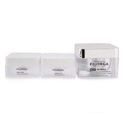 Filorga Perfect Skin Ritual Набор: 1x NCEF-Reverse Supreme Мультикорректирующий Крем - 50мл/1.7унц + 1x Meso-Mask Разглаживающая Маска для Сияния Кожи - 15мл/0.5унц + 1x Sleep & Lift Ночной Крем Лифтинг - 15мл/0.5унц 3pcs