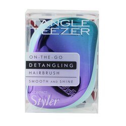 Tangle Teezer Compact Styler On-The-Go Detangling Hair Brush - # Petrol Blue Ombre 1pc