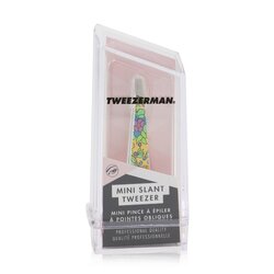 微之魅 Mini Slant Tweezer (Vintage Floral Print) - Yellow (Studio Collection)