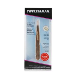 Tweezerman Slant Tweezer - Champagne -