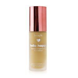Benefit Hello Happy Flawless Brightening Foundation SPF 15 - # 7 (Medium-Tan Neutral) (Exp. Date 02/2021) 30ml/1oz