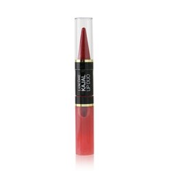 Lancome Kajal Lip Duo High Precision Lipstick & Illuminating Gloss - # 05 Red Crush -