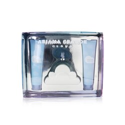 Ariana Grande Cloud Coffret: Eau De Parfum Spray 100ml/3.4oz + Body Souffle 100ml/3.4oz + Bath And Shower Gel 100ml/3.4oz 3pcs