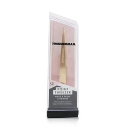 Tweezerman Point Tweezer - Rose Gold (Studio Collection) -