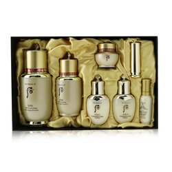 The History Of Whoo Bichup Self-Generating Anti-Aging Essence Набор: Эссенция (50мл+20мл) + Балансирующее Средство 25мл + Эмульсия 25мл + Увлажняющая Эссенция 8мл + Крем 8мл + Бальзам для Губ 1.3г 7pcs