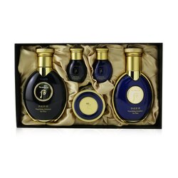 The History Of Whoo Gongjinhyang: Kun Питательный Набор для Мужчин: Балансирующее Средство (140мл+20мл) + Эмульсия (100мл+20мл) + Крем 20мл 5pcs