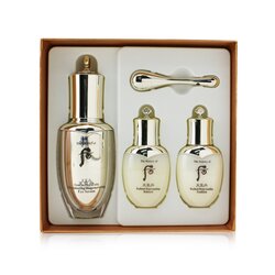 Whoo (The History Of Whoo) Cheongidan Illuminating Regenerating Eye Serum Special Set: Eye Serum 25ml + Balancer 25ml + Emulsion 25ml + Eye Massager 4pcs