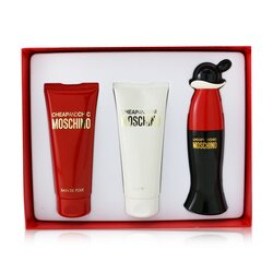 Moschino Cheap & Chic Coffret: Eau De Toilette Spray 50ml/1.7oz + Body Lotion 100ml/3.4oz + Bath Foam 100ml/3.4oz 3pcs