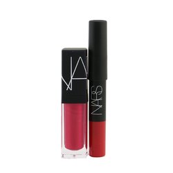 NARS Explicit Color Lip Duo (1x Velvet Matte Lip Pencil, 1x Lip Tint) - # Dragon Girl 2pcs
