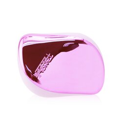 Tangle Teezer Compact Styler On-The-Go Detangling Hair Brush מברשת - # Baby Pink Chrome 1pc