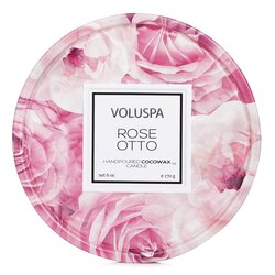 Voluspa Embossed Tin Candle - Rose Otto 170g/6oz