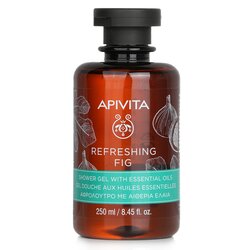 Apivita Refreshing Fig Gel de Ducha con Aceites Esenciales 250ml/8.45oz