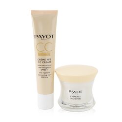 柏姿 Creme N°2 2-Pieces Set: Moisturizer 50ml + CC Cream SPF 50+ 40ml 2pcs