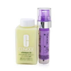 Clinique Clinique iD Dramatically Different Gel Control de Grasa + Cartucho Activo Concentrado Para Des-Envejecimiento 125ml/4.2oz