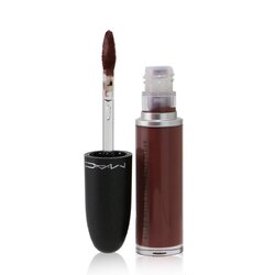 MAC Retro Matte Liquid Lipcolour - # 123 Topped With Brandy (Deep Dirty Rose) 5ml/0.17oz